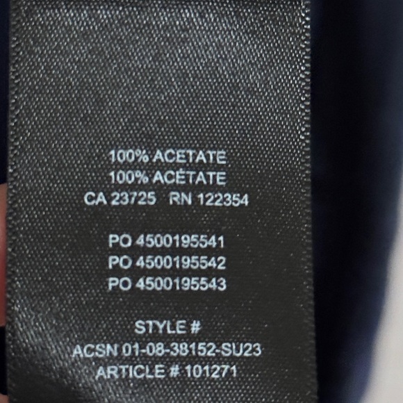 ARITZIA BABATON Navy Navy Dress In XS - Picture 5 of 12